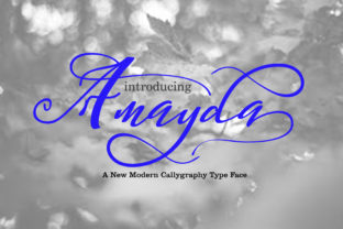Amayda: The Bold Brush Script Font for Modern Brands