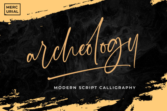 Archeology: A Classy Script Font for Bold Branding