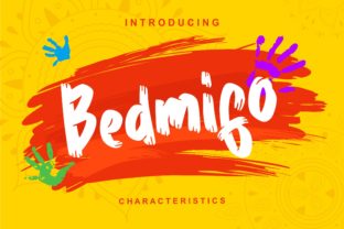 Bedmifo: The Bold Script Font for Campaigns