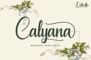 Calyana: A Radiant Script Font for Elegant Design