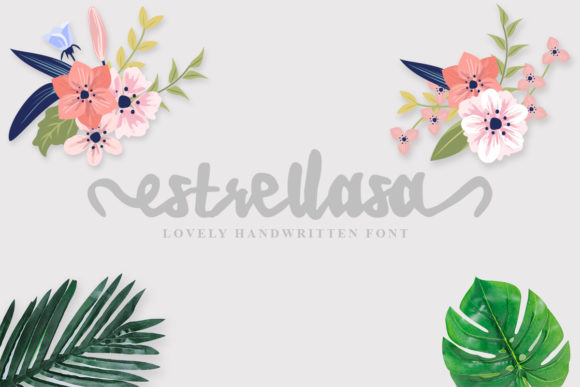Estrellasa: A Modern Script Font for Web Design