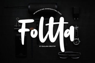 Foltta: The Bold Script Font for Campaigns