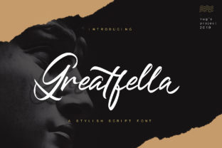 Greatfella: A Smart Script Font for Editorial Design