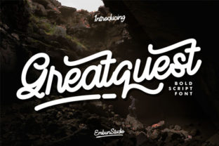 Greatquest: A Bold Script Font for Web Design