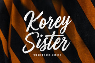 Korey Sister: A Premium Script Font for Web Design