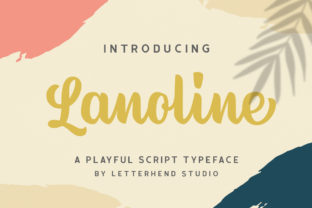 Lanoline: A Sweet Script Font for Handmade Brands