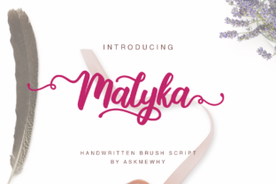 Malyka: A Sweet Script Font for Standout Campaigns