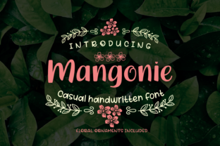 Mangonie: The Bold Script Font for Creative Campaigns