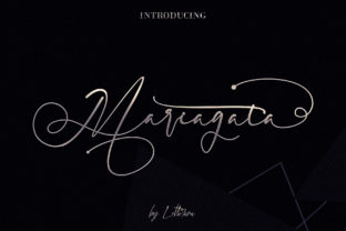 Mariagata: A Sweet Script Font for Branding