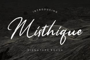 Misthique: The Authentic Script Font for Small Business Branding
