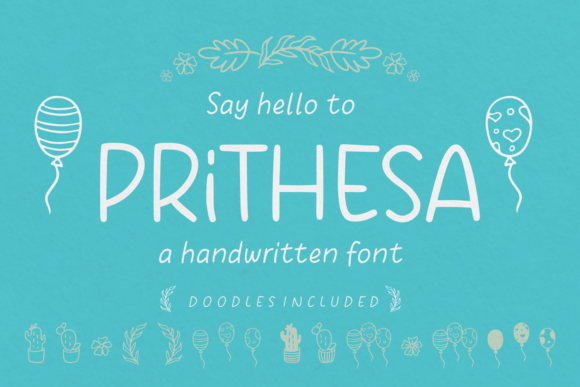 Prithesa: A Sweet Script Font for Branding