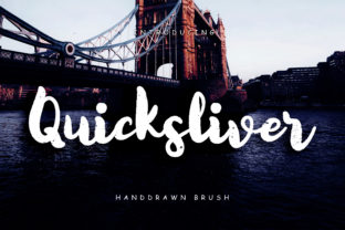 Quicksliver: A Premium Script Handwritten Font Review