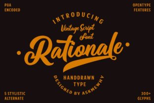 Rationale: A Sweet and Cool Script Font for Editors