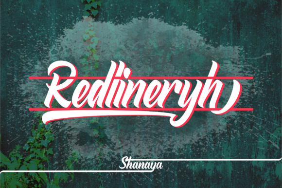 Redlineryh: The Bold Script Font for Campaigns