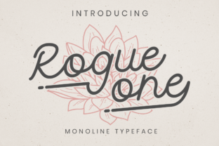 Rogue One: The Script Font for Bold Campaigns