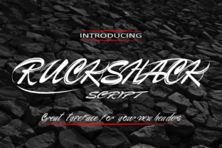 Ruckshack Font: A Natural Script for Modern Branding