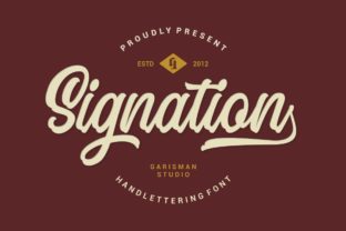 Signation: A Sweet Script Font for Modern Branding