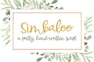 Simbaloo: A Delicate Script Font for Web Design