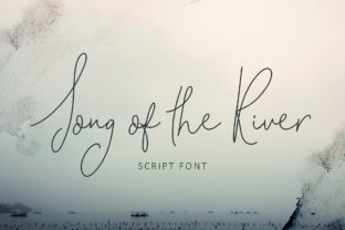 Song of the River: A Premium Script Handwritten Font