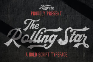 The Rollingstar: A Bold Script Font Review