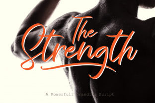 The Strength: A Bold Script Font for Business