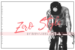 Zero Style: A Dynamic Script Font for Web Design